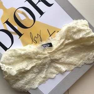 LIKE NEW cream bralette